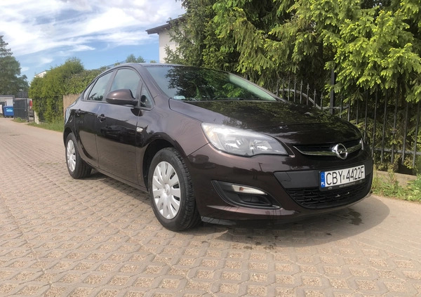 Opel Astra cena 40900 przebieg: 82700, rok produkcji 2016 z Bydgoszcz małe 154